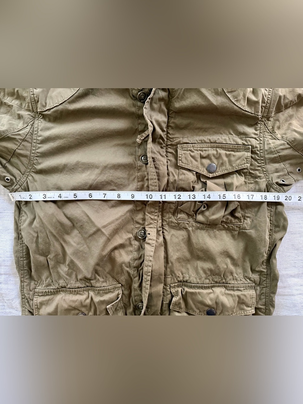 J.Crew Cadet Jacket - Fatigue Green - Vintage - Size Small - Picture 6 of 11
